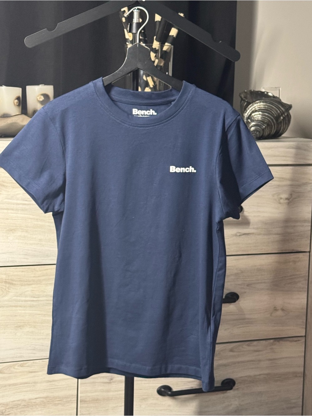 Bench Navy Short Sleeve Logo Tee